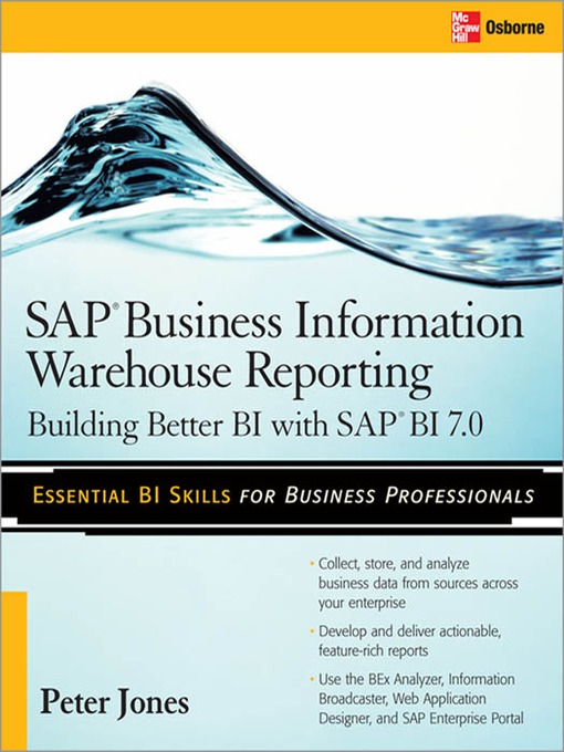 Title details for SAP Business Information Warehouse Reporting by Peter Jones - Available